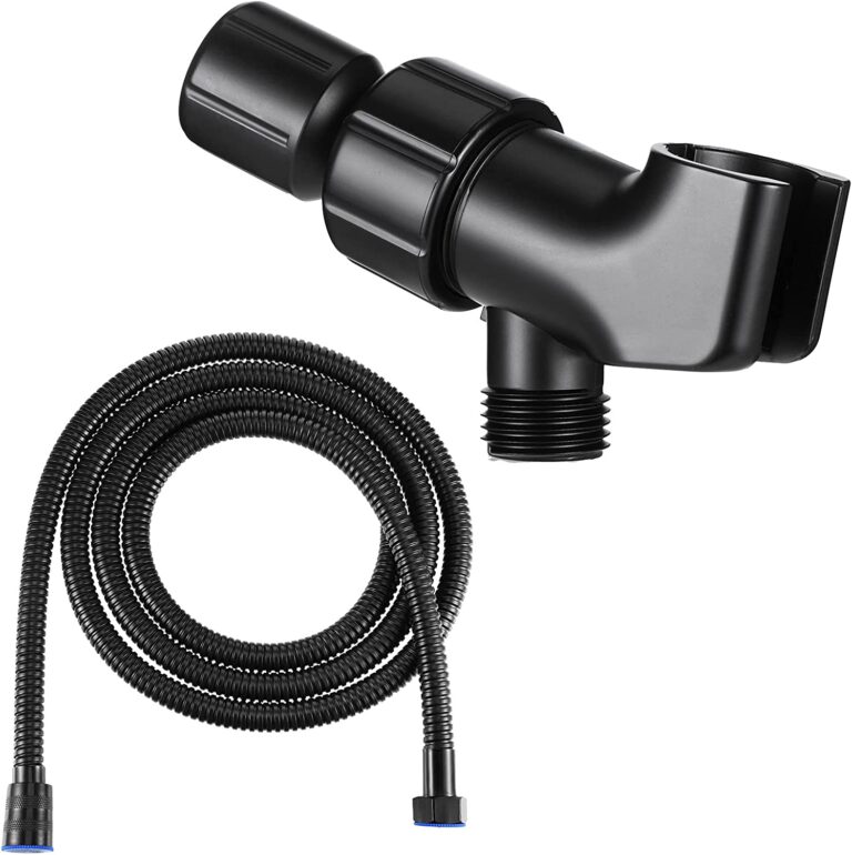 Shower Hose with Adjustable Shower Arm Holder Eco Spa Shop